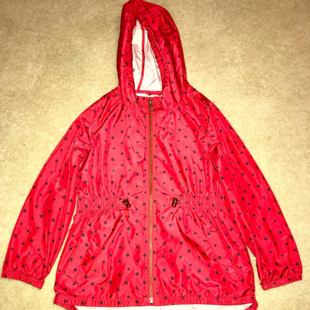 Baby Gap Star Rain Jacket Size small 6-7
